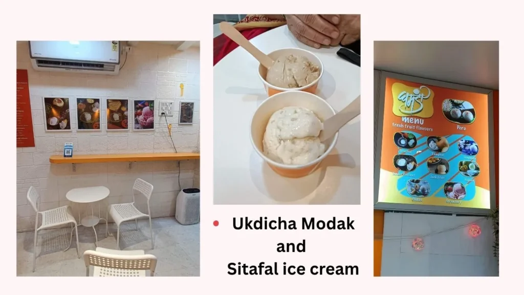 ice cream, local shop, menu